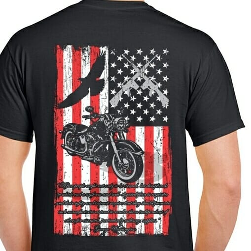 Men's Veterans T-Shirt | American Flag T-Shirt | Military T-Shirt