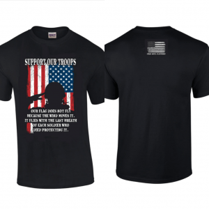 Support Our Troops T-Shirt | Military Tees | Military Proud T-Shirts