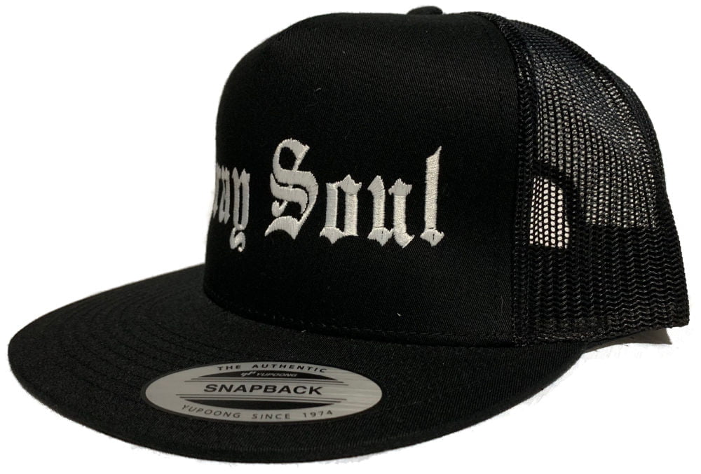 Gray Soul Snap Back Hat | Whiteboy Clothing & Apparel