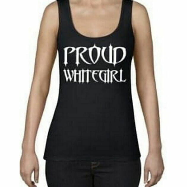 Proud White Girl Tank Top