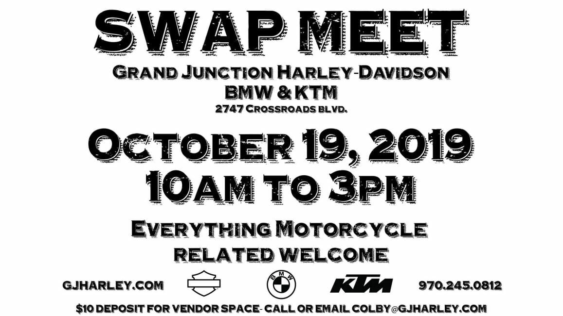 Grand Junction Harley Davidson Swap Meet