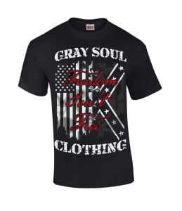 Gray Soul Clothing freedom isn't free